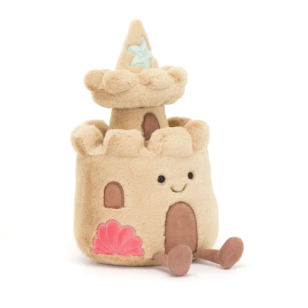 JC Amuseables Sandcastle Seaside Soft Plush Toy (25 cm)