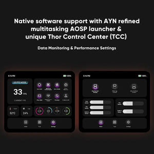 AYN Thor Dual OLED Screen Clamshell Gaming Console