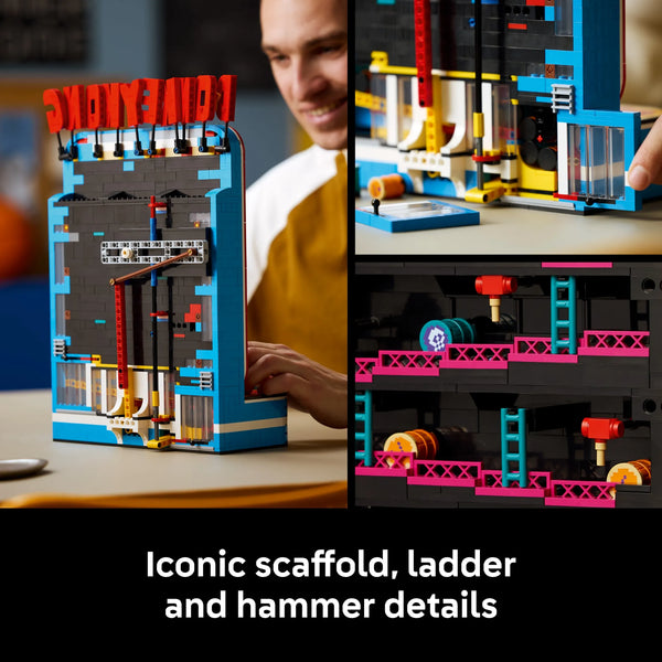 Donkey Kong 72051 Arcade Cabinet Building Set (1367 Pcs)