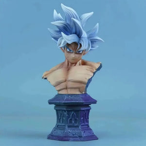 DBZ Ultra Instinct Goku Two Head Statue (42 cm)
