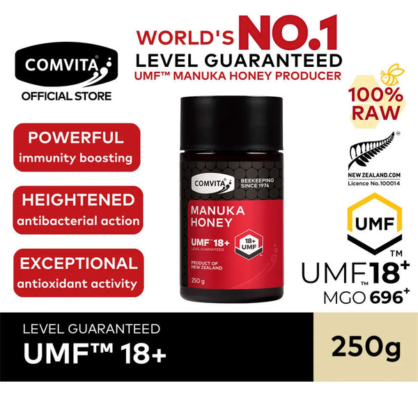Comvita UMF 18+ Raw Manuka Honey (MGO 696+)
