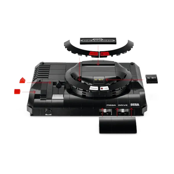 SEGA 40926 Mega Drive 16-Bit Console Set (479 Pcs)