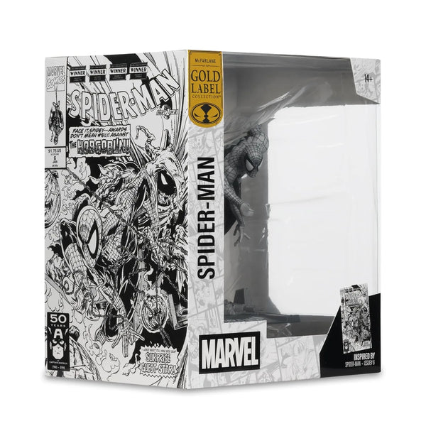 Marvel Spiderman B&W Comic Sketch Edition Figure (18 cm)