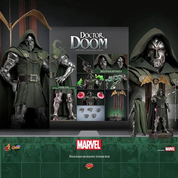 Hot Toys Marvel Fantastic Four Doctor Doom Figure (30 cm)