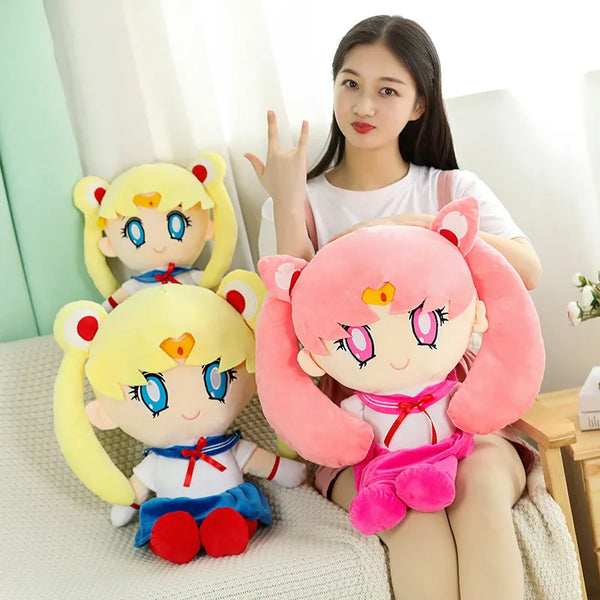 Sailor Moon and Chibiusa Guardian Scout Plush Toy
