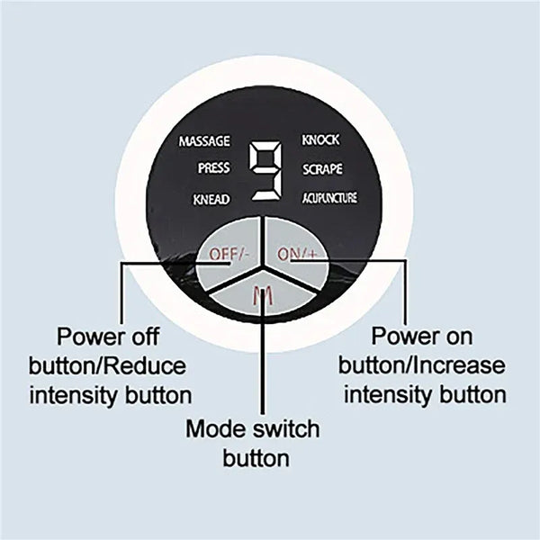 Intelligent EMS Acupoint Foot Massager Slides