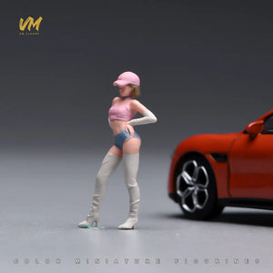 VM 1/64 K-Pop Streetwear Girl Figure