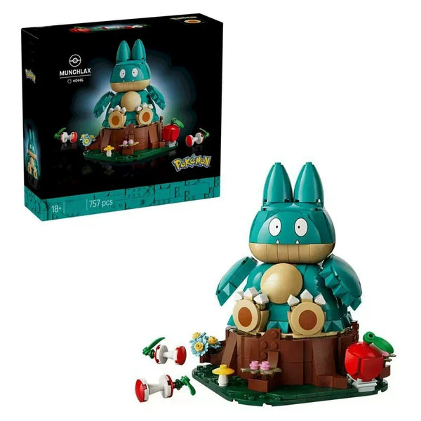Pokémon 72150 Munchlax Building Set (757 Pcs)