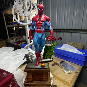Marvel Avengers Spiderman Rooftop Walk Resin Statue (60 cm)