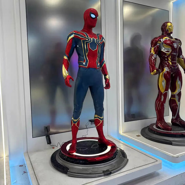 Marvel Iron Spiderman 1:1 Life-Size Museum Statue (200 cm)