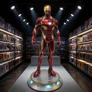Marvel Avengers Iron Man Mark 50 LED Resin Statue (110 cm)