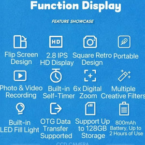 MarTUBE Miffy Flip Screen CCD Camera