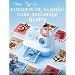 DZNY Zootopia Judy Hopps Instant Print Kids Camera