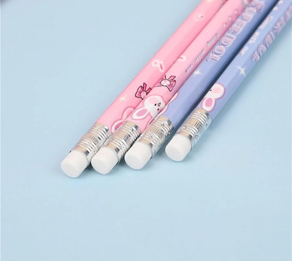 Dreamy Girly HB Pencils (Set of 12)