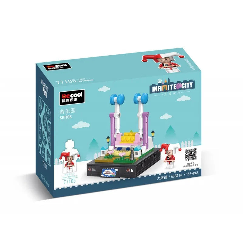 DECOOL Big Pendulum City Building Blocks (152 Pcs)