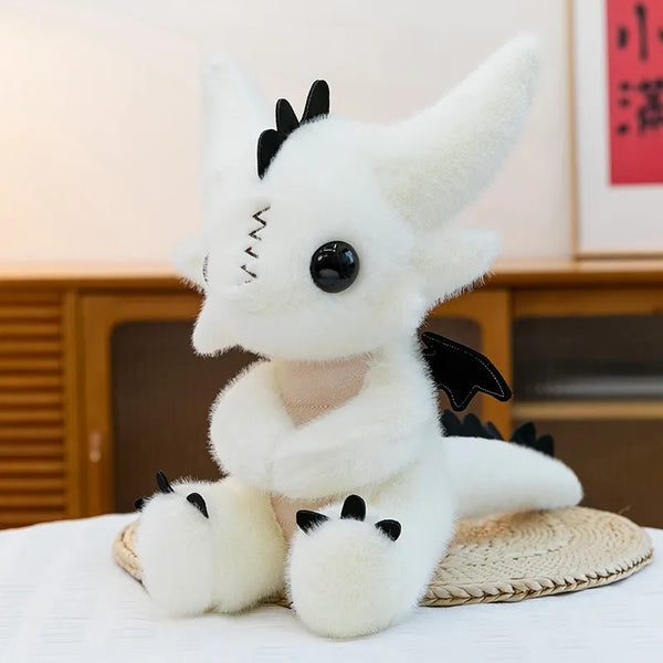 Cloudie White Dragon Plush Toy (35 cm)