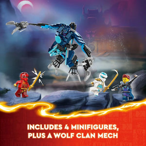 Ninja City Kai’s Elemental Fire Mech Building Blocks (322 Pcs)