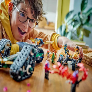 Ninja City Ninja Team Combo Vehicle Building Blocks (576 Pcs)