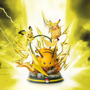 Pokemon Pikachu Scene LED Statue (45 cm)