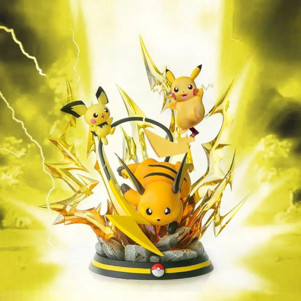 Pokemon Pikachu Scene LED Statue (45 cm)