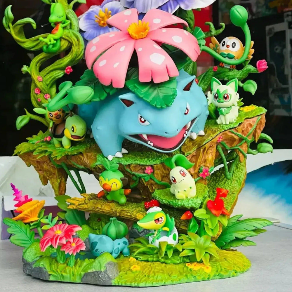 EGG Studio Pokemon Forest Venusaur Statue (32 cm)