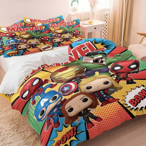 MARVEL Superheroes Bedding Set