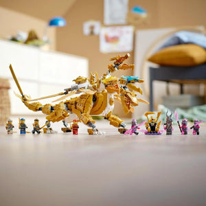 Ninja City Lloyd's Golden Ultra Dragon Blocks (989 Pcs)