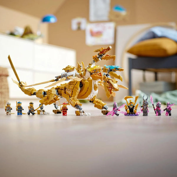 Ninja City Lloyd's Golden Ultra Dragon Blocks (989 Pcs)