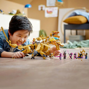Ninja City Lloyd's Golden Ultra Dragon Blocks (989 Pcs)