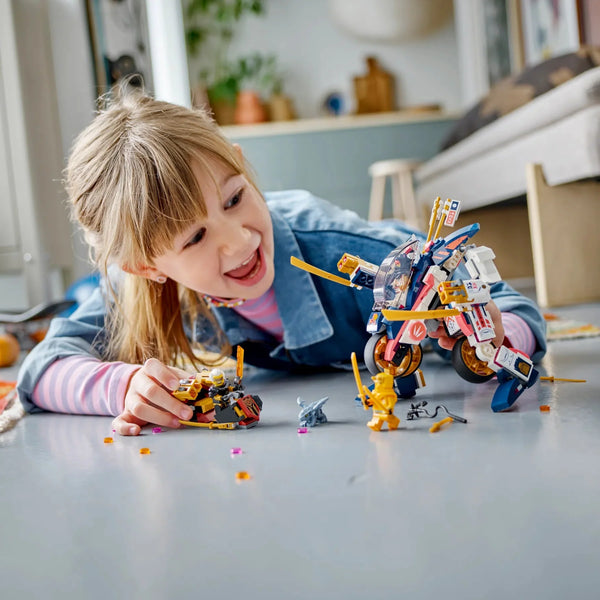 Ninja City Sora's Transforming Mech Bike Blocks (394 Pcs)