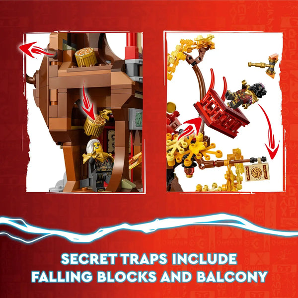 Ninja City The Temple Of The Dragon Energy Blocks (1029 Pcs)