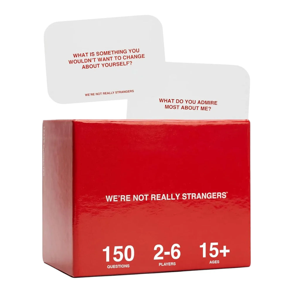 We're Not Really Strangers Adult Card Game