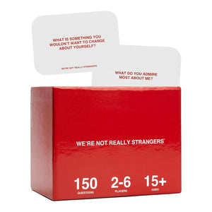 We're Not Really Strangers Adult Card Game