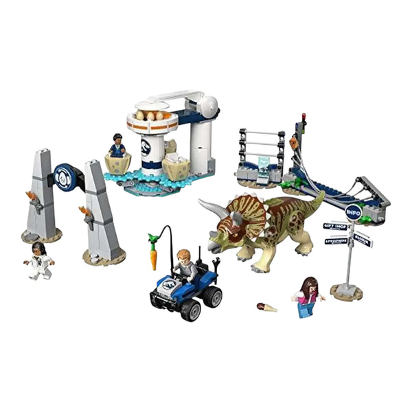 Jurassic World Triceratops Rampage Blocks (447 Pcs)