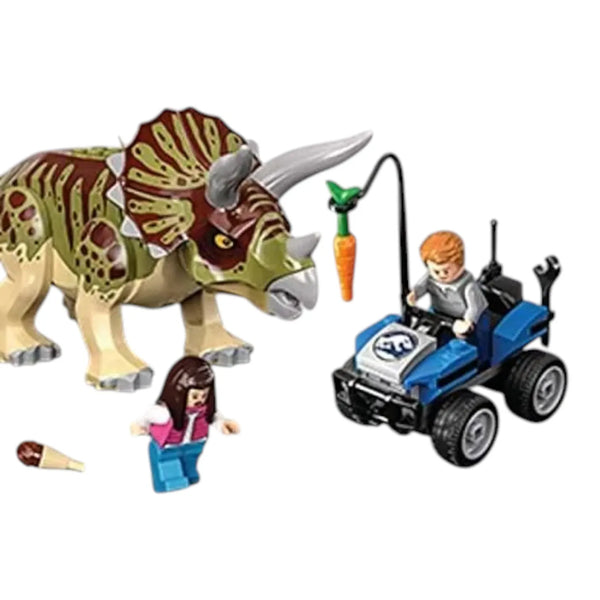 Jurassic World Triceratops Rampage Blocks (447 Pcs)