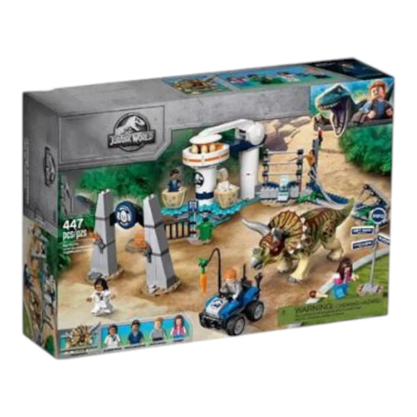 Jurassic World Triceratops Rampage Blocks (447 Pcs)