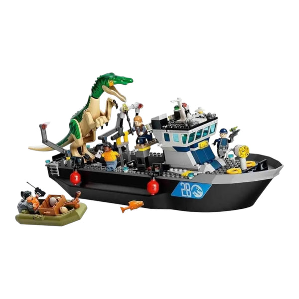 Jurassic World Dinosaur Boat Escape Blocks (308 Pcs)