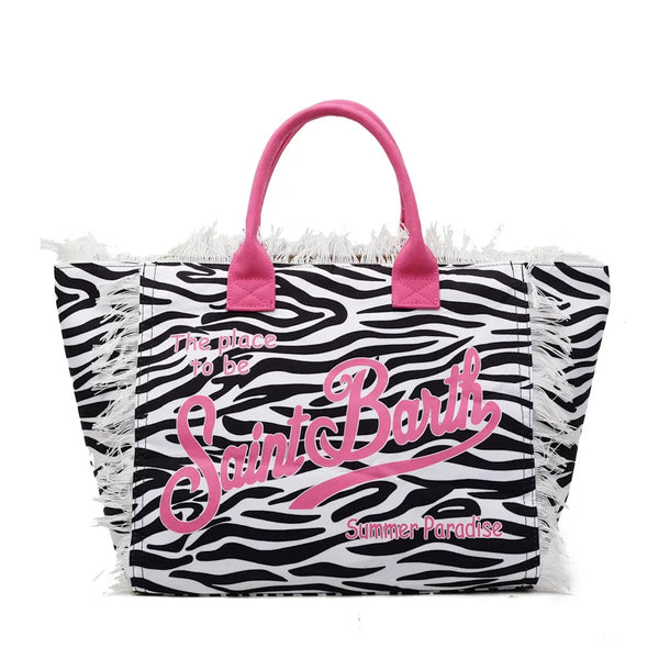 Saint Barth Summer Paradise Tote Bag