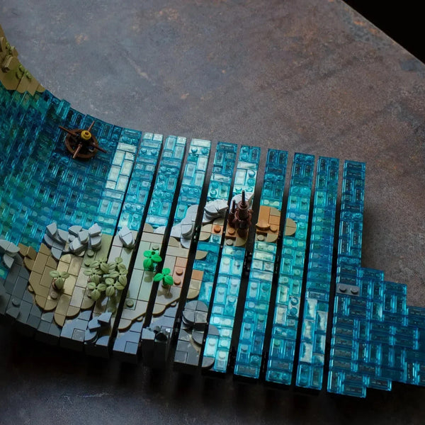 IDEAS Land Ahoy MOC 85663 Building Set (1234 Pcs)