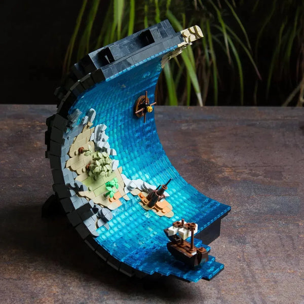 IDEAS Land Ahoy MOC 85663 Building Set (1234 Pcs)