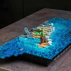 IDEAS Land Ahoy MOC 85663 Building Set (1234 Pcs)