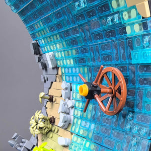 IDEAS Land Ahoy MOC 85663 Building Set (1234 Pcs)