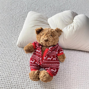 JC Christmas Barcelona Bear Plush (26 cm)