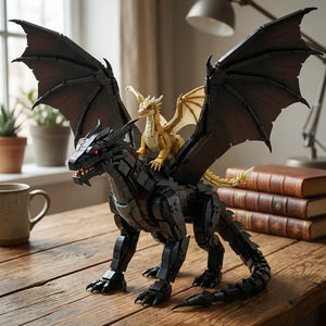 Fourth Wing Dragon Brick Set