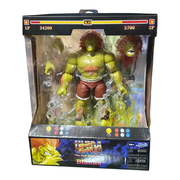 Jada Street Fighter II Blanka Deluxe Action Figure (18 cm)