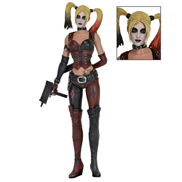 Harley Quinn Arkham City Goth Punk Figure (17 cm)