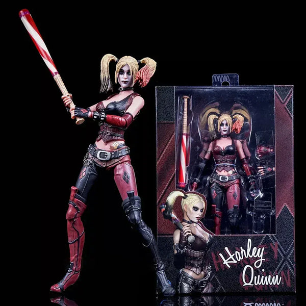 Harley Quinn Arkham City Goth Punk Figure (17 cm)