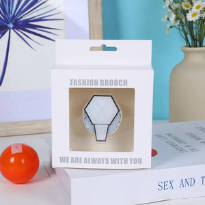 K-Pop Fashion Lightstick Brooch Badge