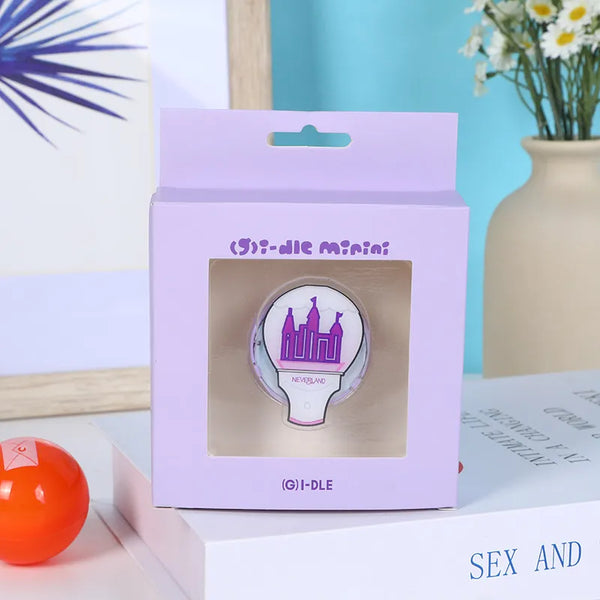 K-Pop Fashion Lightstick Brooch Badge