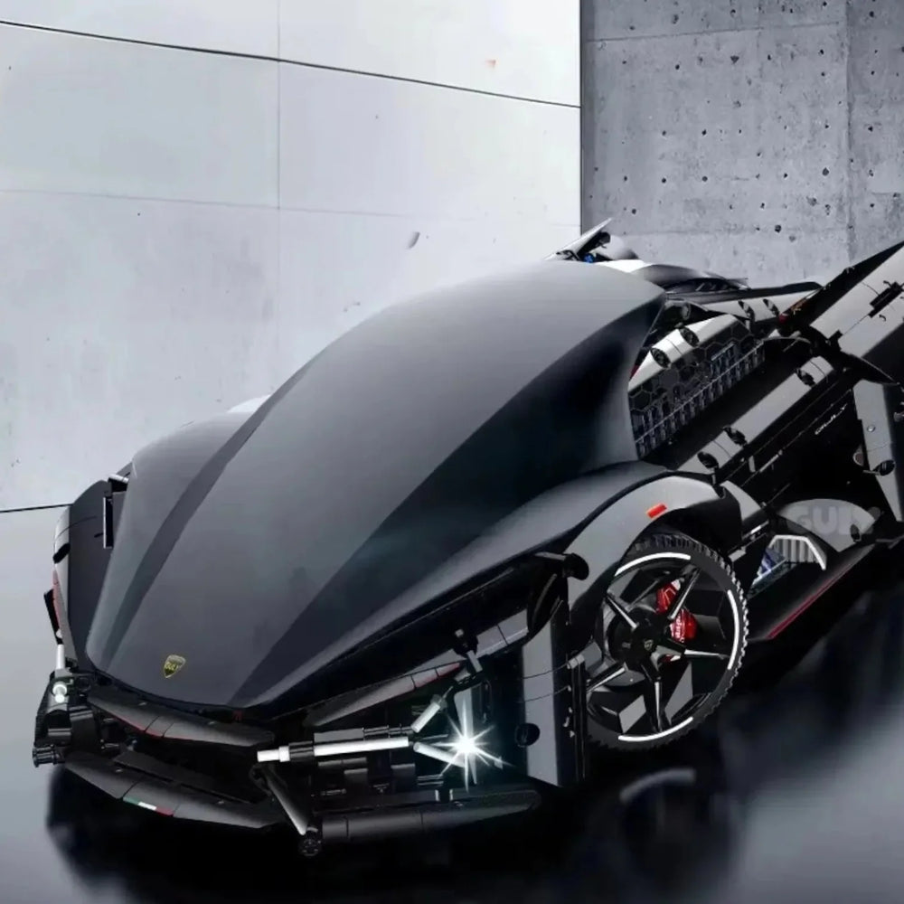 Raceforge Stealth Hypercar Building Blocks (2884 Pcs)